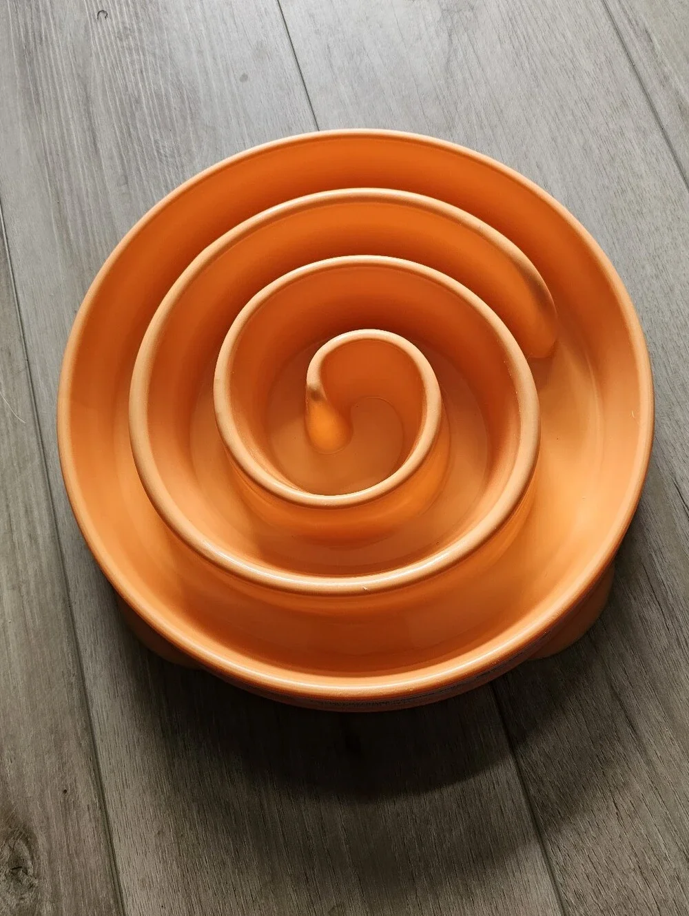 Outward Hound Fun Feeder Interactive Dog Bowl, Orange, 4 cup